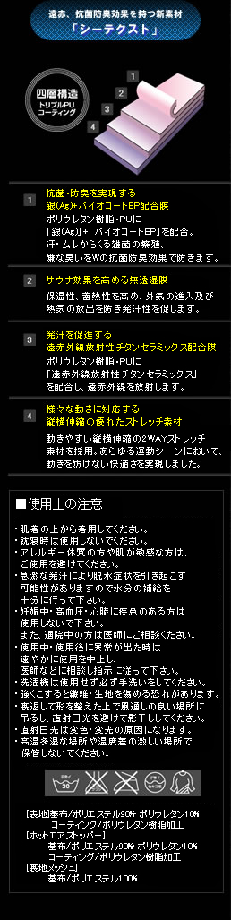 リアル　サウナスーツ　特徴